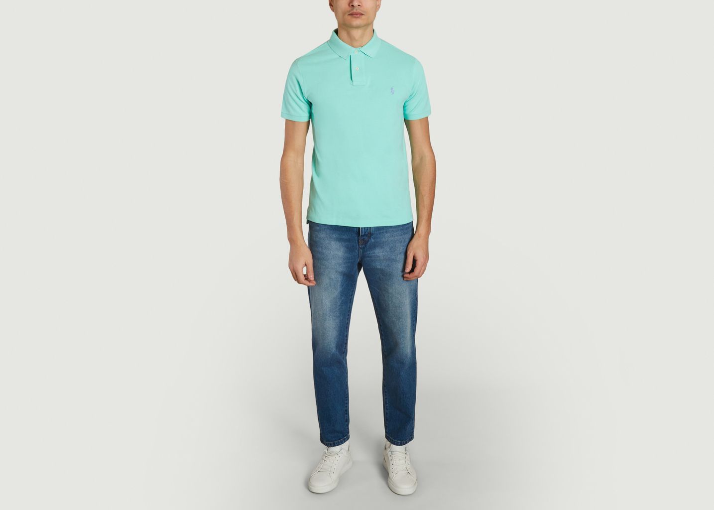 Slim-fit cotton polo shirt - Polo Ralph Lauren