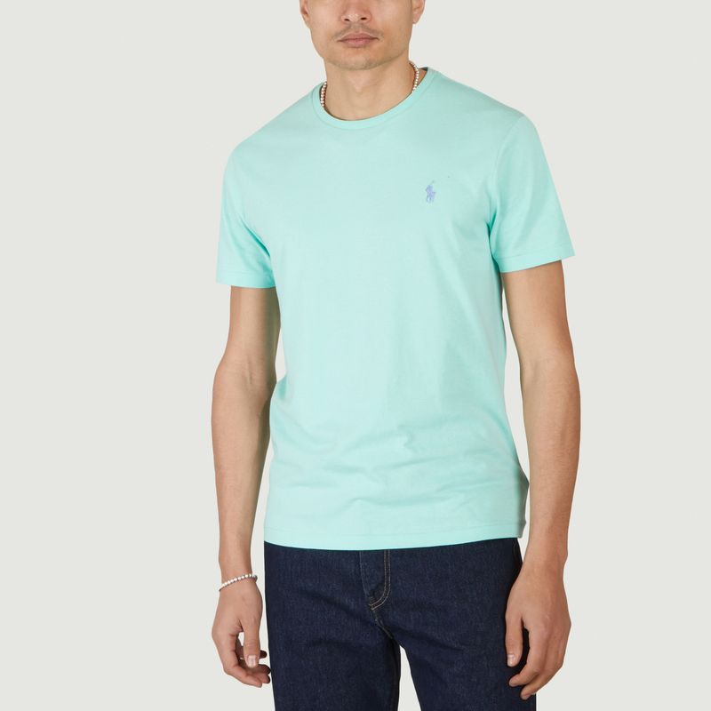 mint green ralph lauren t shirt