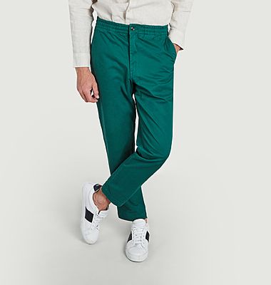 Classic Fit Stretch Pants with elastic waistband