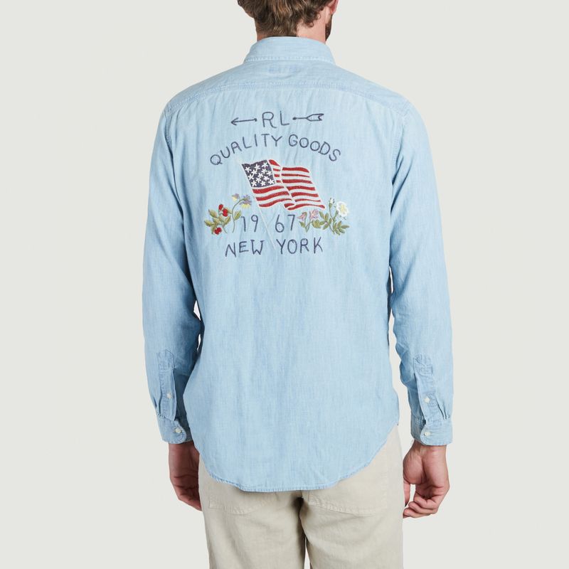 Bedrucktes Hemd aus Baumwolle - Polo Ralph Lauren