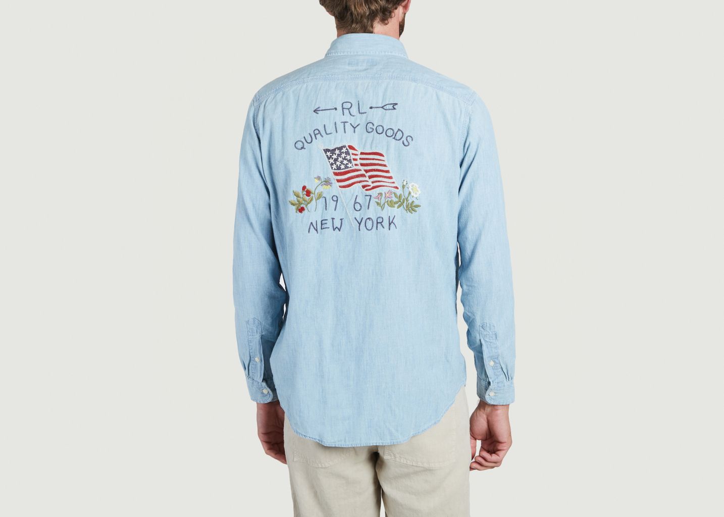 Chemise à imprimé en coton - Polo Ralph Lauren