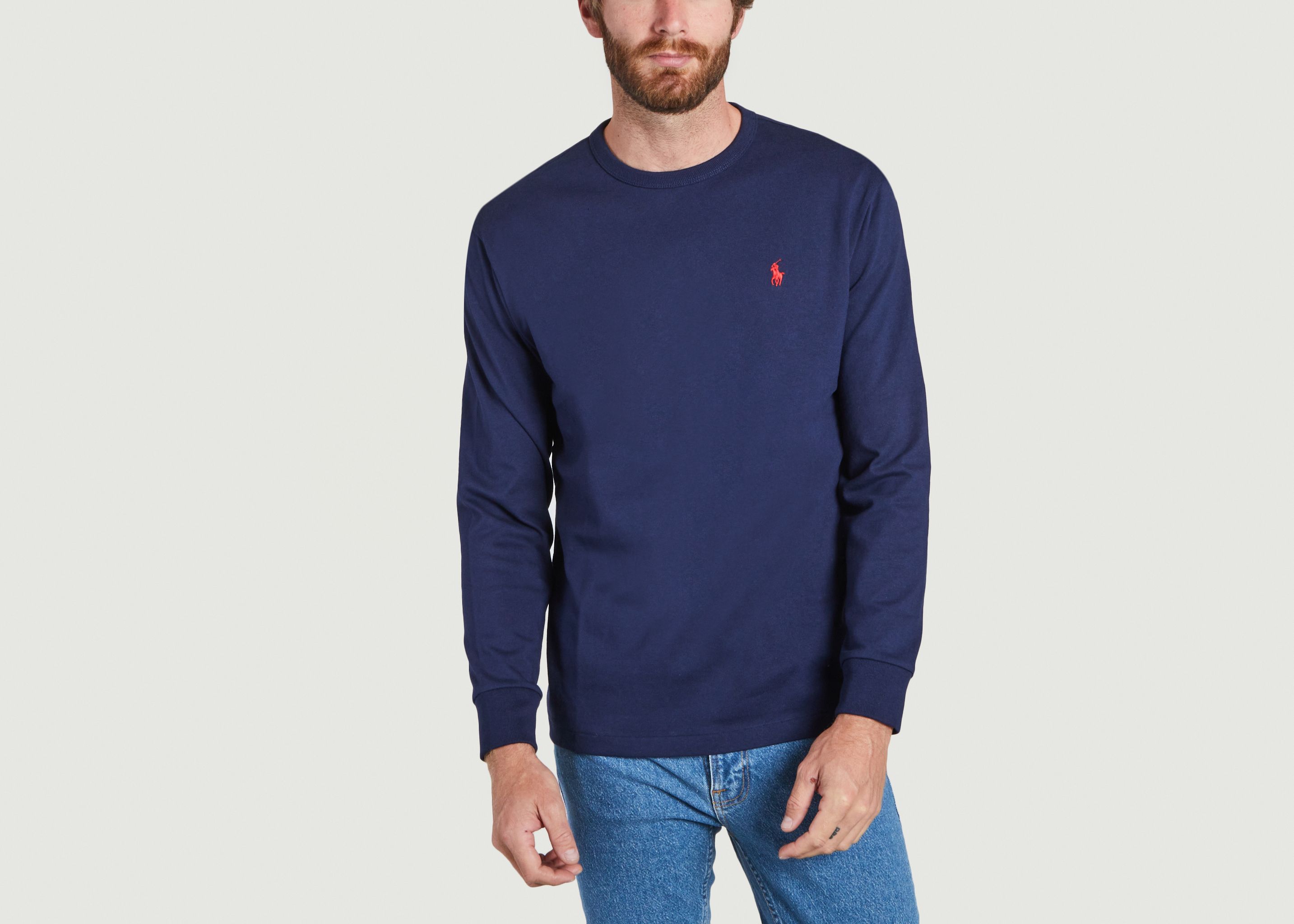 Langärmeliges T-Shirt aus Baumwolle - Polo Ralph Lauren