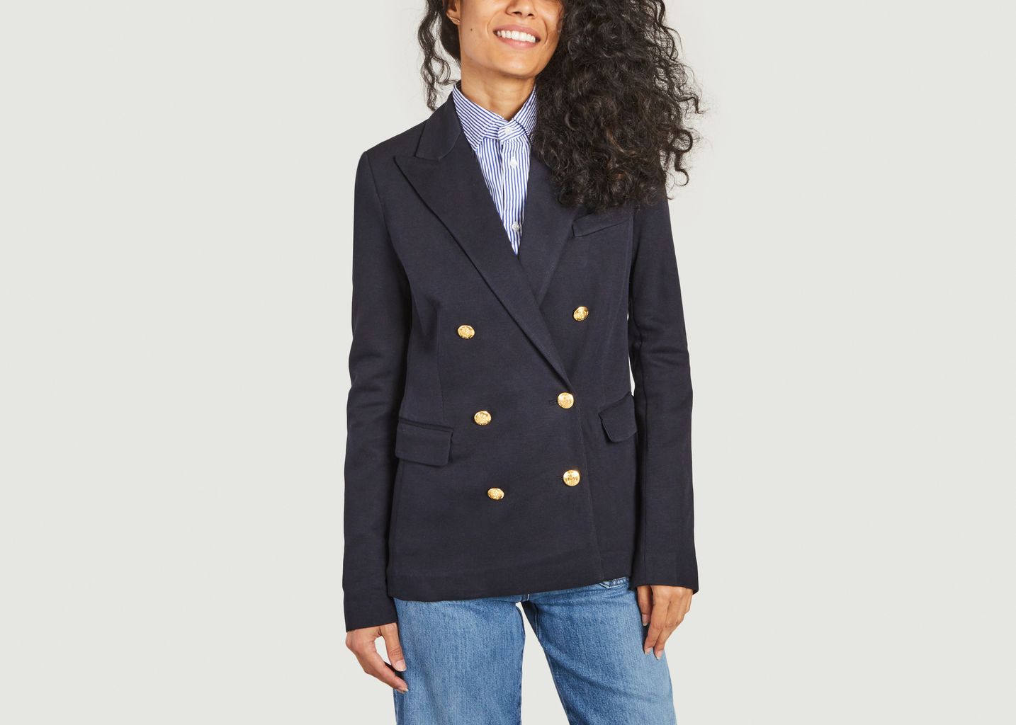 Double-breasted blazer Navy Blue Polo Ralph Lauren | L'Exception