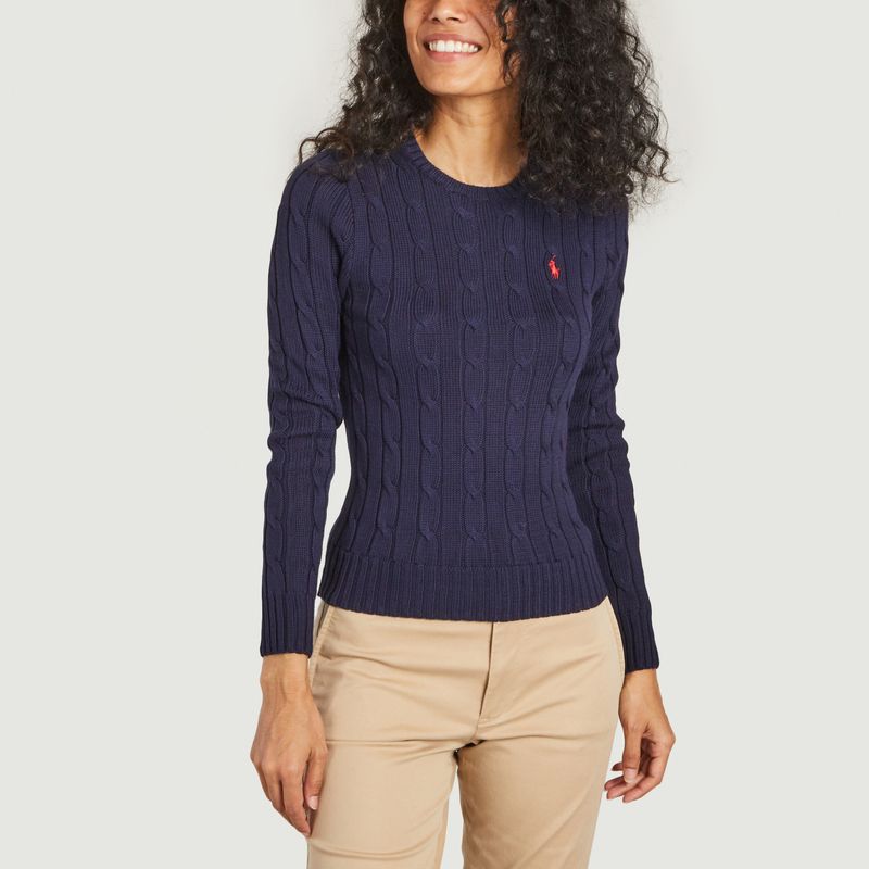 Juliana Sweater Navy Blue Polo Ralph Lauren | L'Exception