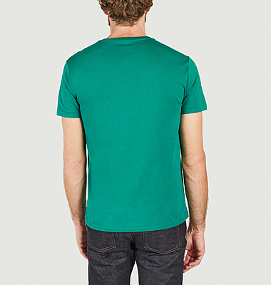 T-shirt ajusté à col rond en jersey