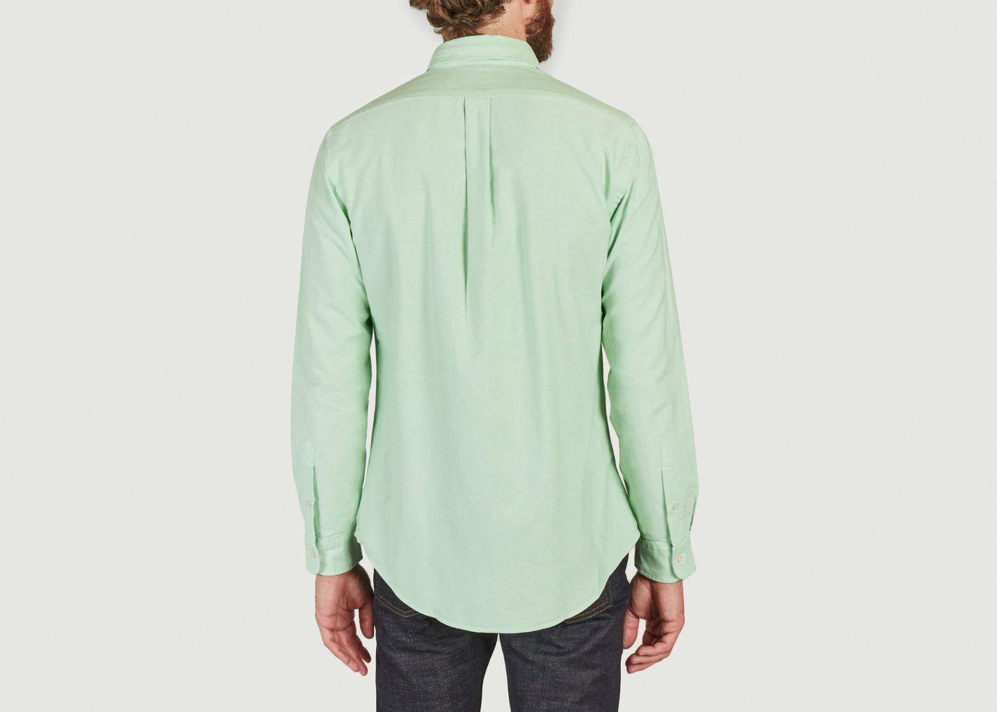 Oxford-Baumwoll-Shirt mit Logo - Polo Ralph Lauren