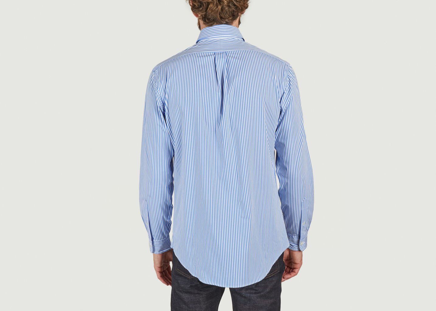 Chemise rayée ajustée popeline stretch - Polo Ralph Lauren