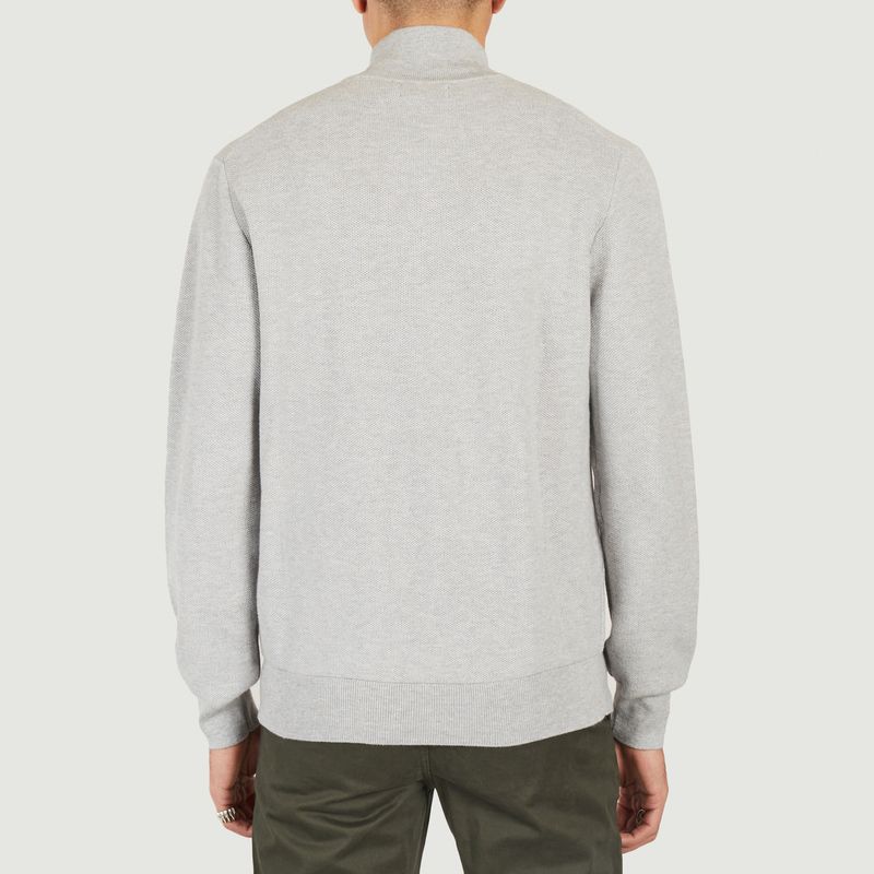 Halb-Zipper-Pullover aus Baumwoll-Piqué - Polo Ralph Lauren