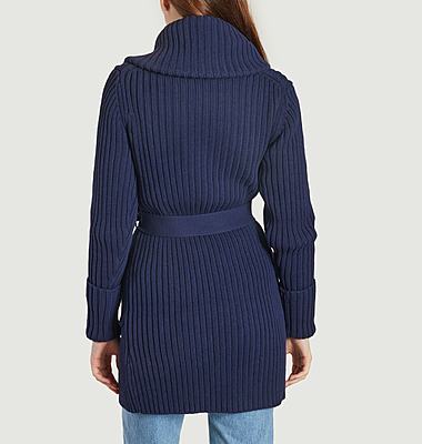 Ribbed cardigan 