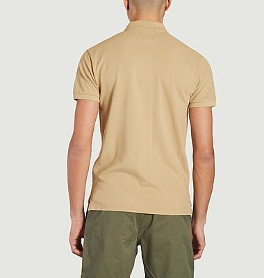 Slim-fit cotton polo shirt