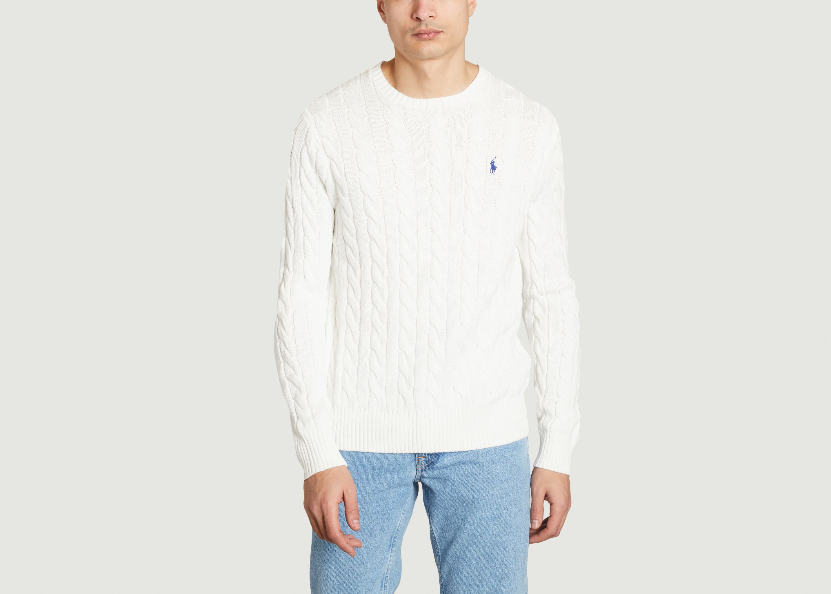 Twisted sweater Driver CN White Polo Ralph Lauren | L'Exception