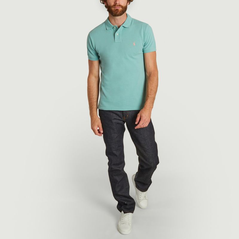 Tailliertes Poloshirt aus Baumwollpiqué - Polo Ralph Lauren