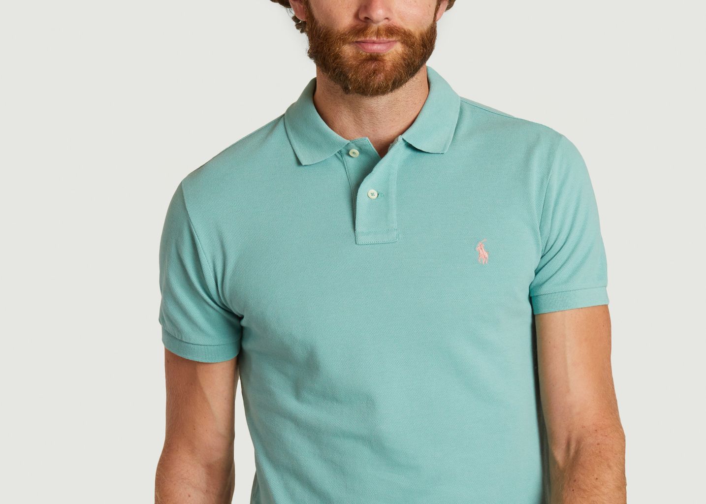 Tailliertes Poloshirt aus Baumwollpiqué - Polo Ralph Lauren