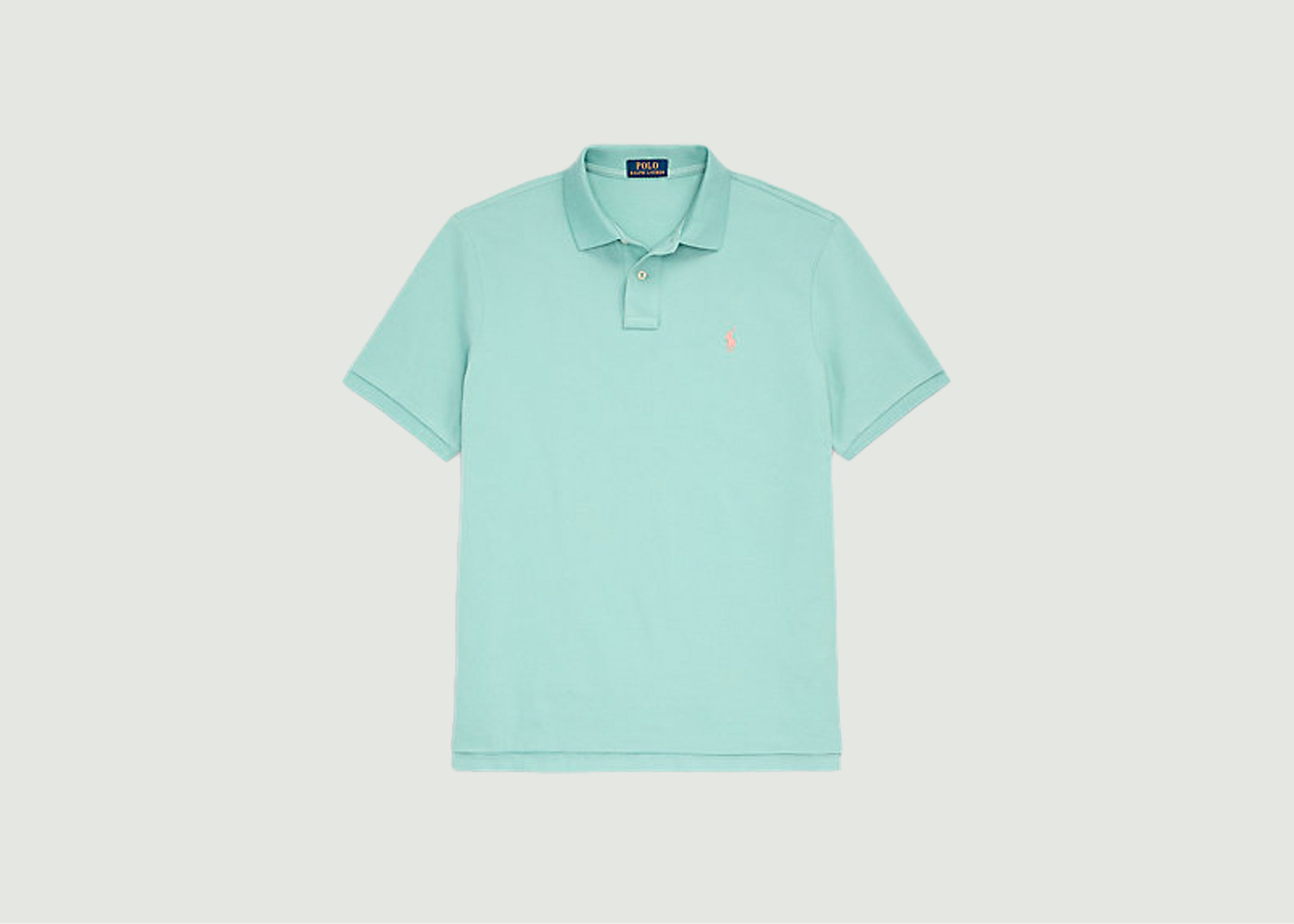 Slim-fit polo shirt in piqué cotton - Polo Ralph Lauren