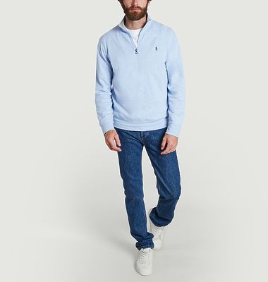 Halb-Zipper-Pullover