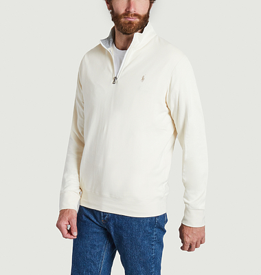 Pull demi-zippé
