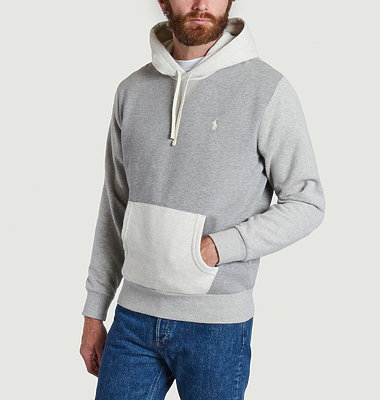Hoodie siglé coupe décontractée