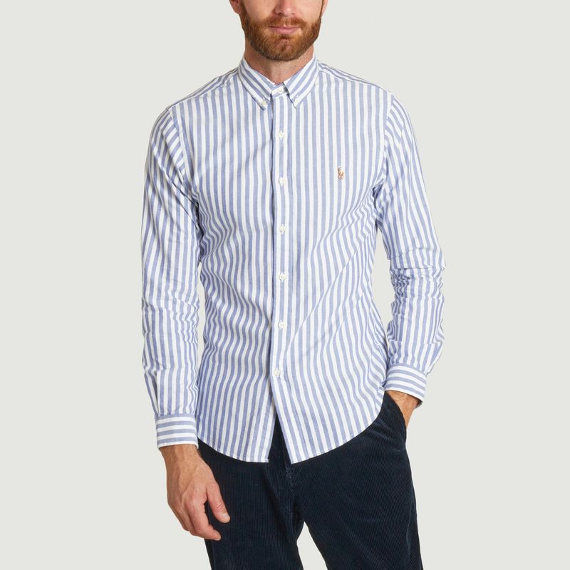 Stretch Oxford shirt with stripes - Polo Ralph Lauren