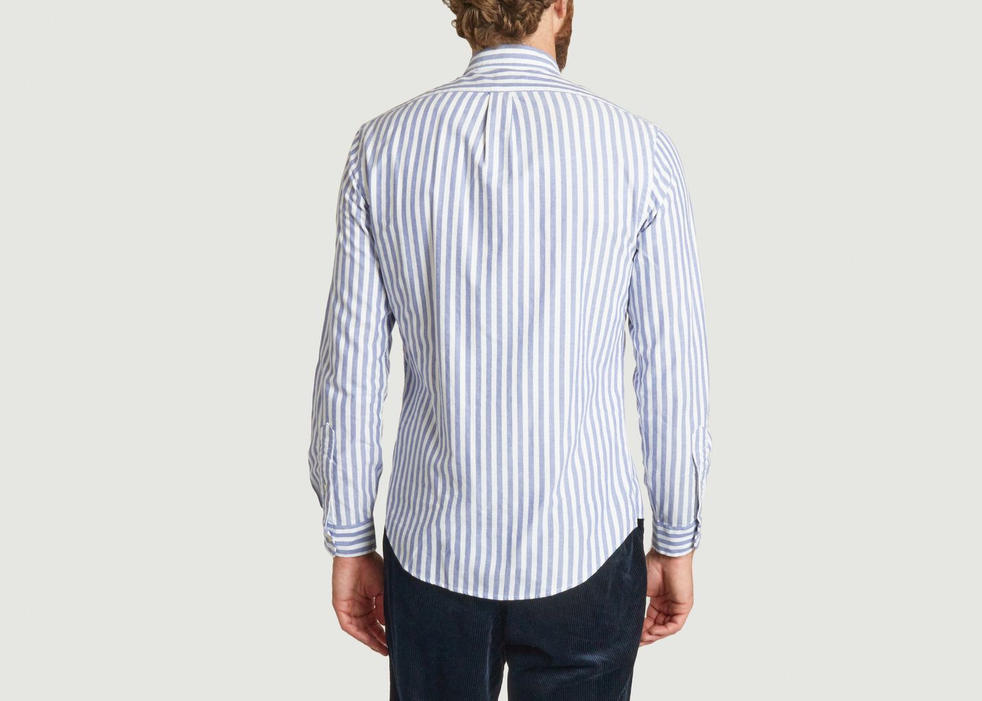 Eng anliegendes Stretch-Oxford-Hemd mit Streifenmuster - Polo Ralph Lauren