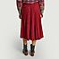 Pleated cotton midi skirt  - Polo Ralph Lauren