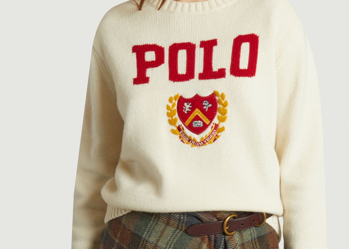Pull en laine à écusson - Polo Ralph Lauren