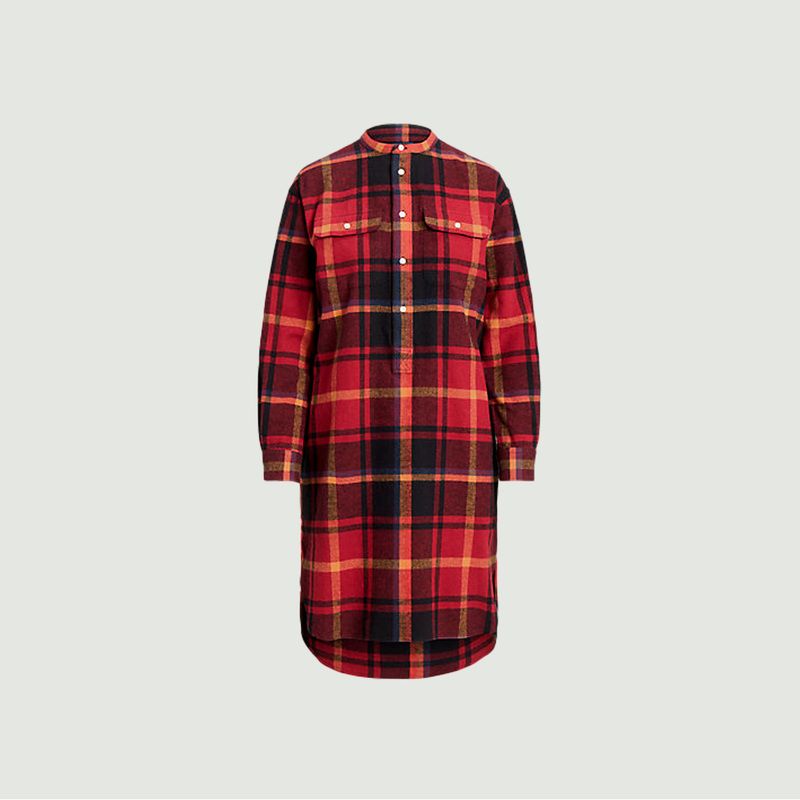 Robe chemise à carreaux  - Polo Ralph Lauren