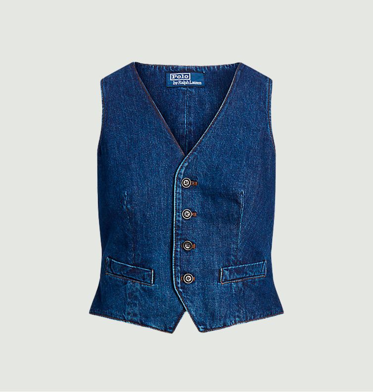 Denim waistcoat