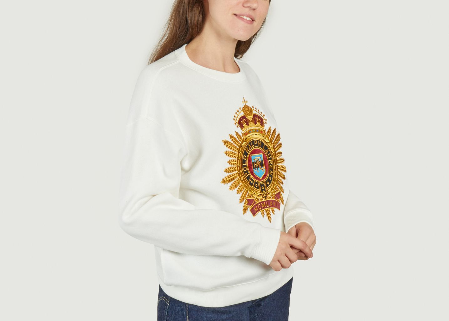 Patch Fleece Sweatshirt - Polo Ralph Lauren