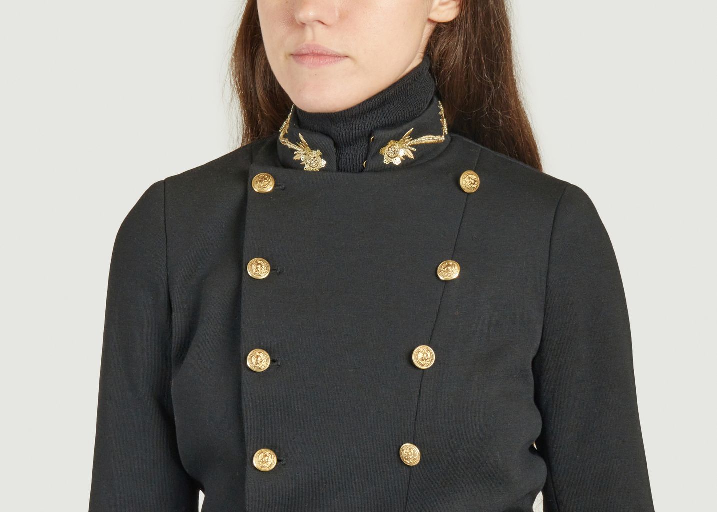 Double-breasted surplus jacket with appliqué - Polo Ralph Lauren