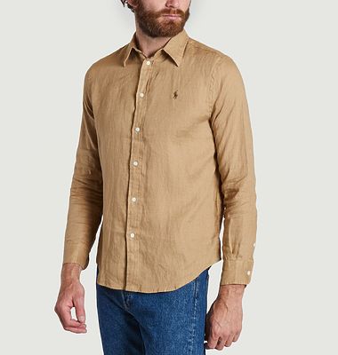 Slim-fit cotton shirt