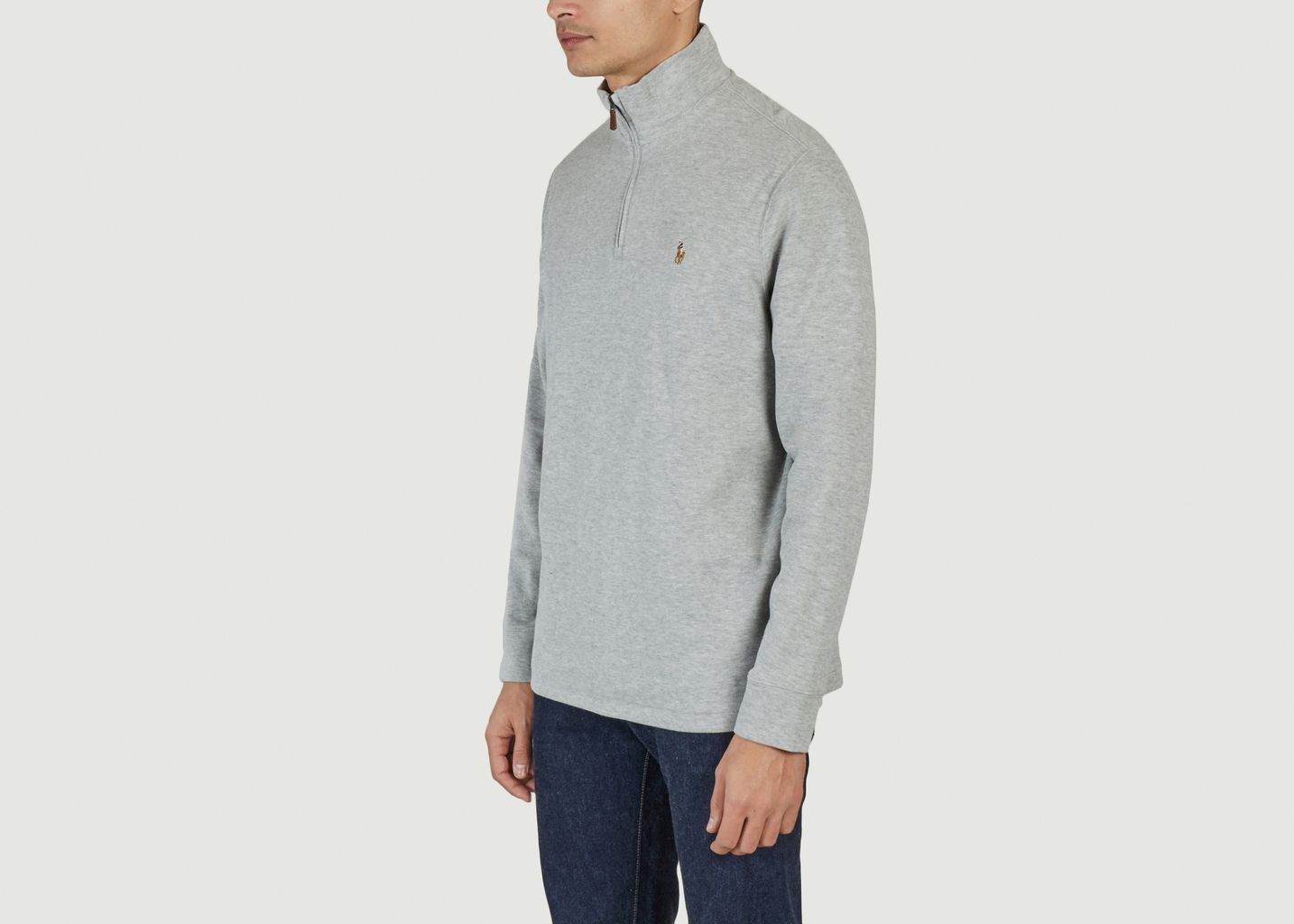 Sweatshirt siglé col camionneur - Polo Ralph Lauren