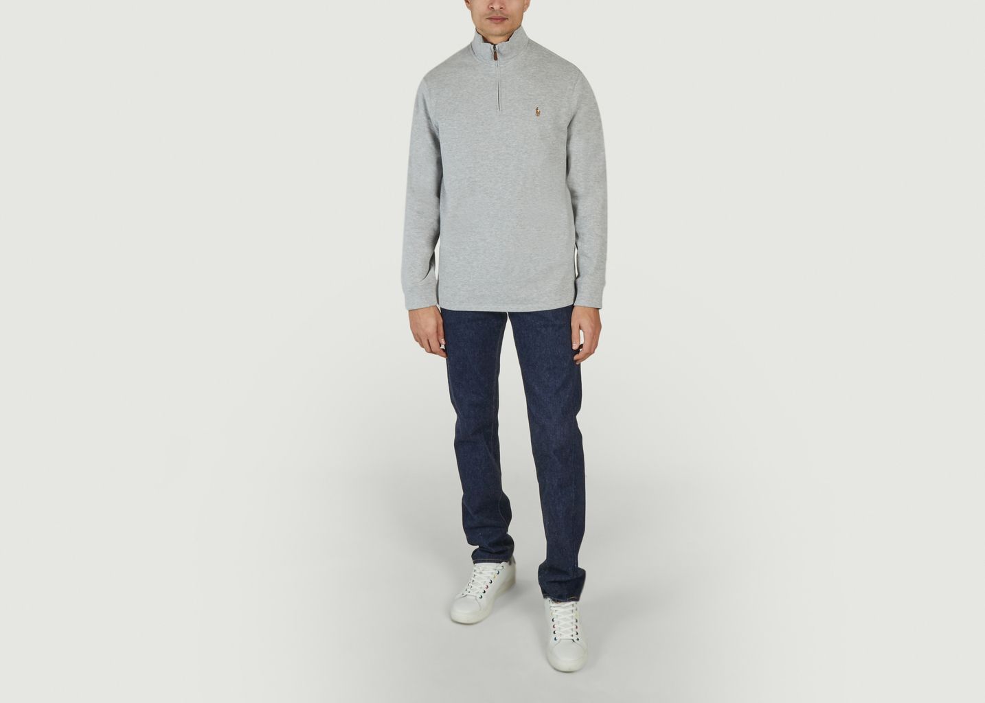 Sweatshirt with trucker collar - Polo Ralph Lauren