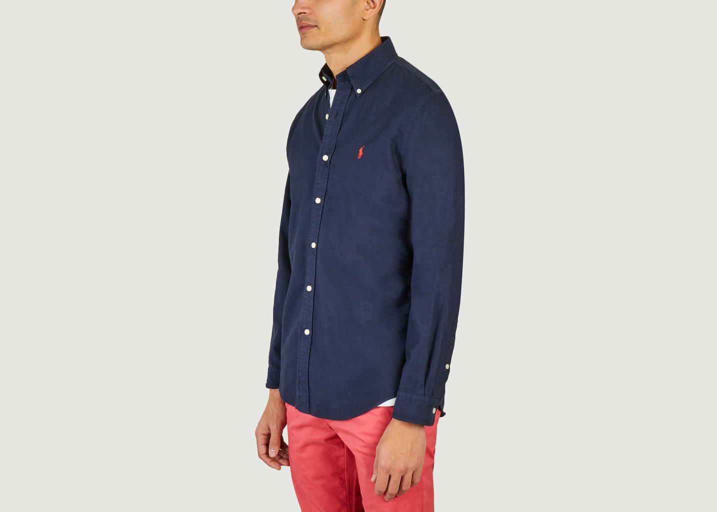 Custom fit Oxford cotton shirt - Polo Ralph Lauren