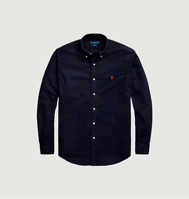 Custom fit Oxford cotton shirt