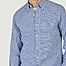 matière Oxford cotton straight shirt with small checks - Polo Ralph Lauren