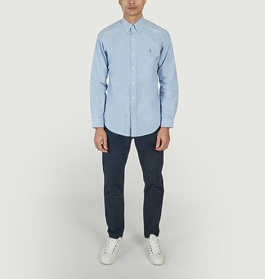 Custom fit Oxford cotton shirt