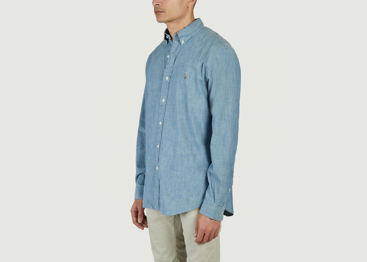 Custom fit cotton chambray shirt - Polo Ralph Lauren
