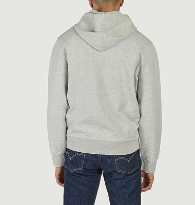 Signature zipped hoodie