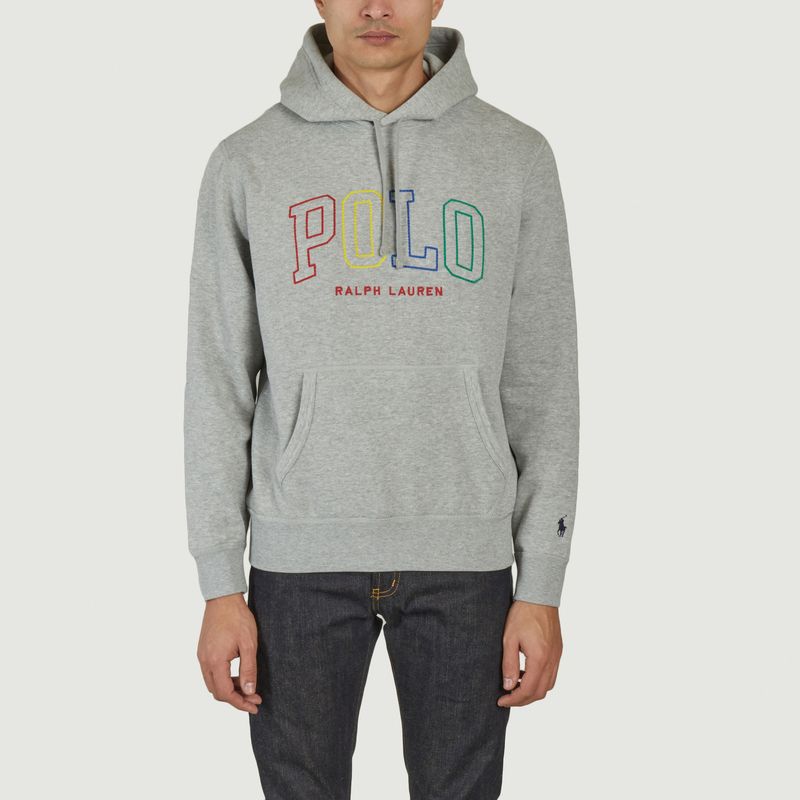 Hoodie avec logo multicolore brodé - Polo Ralph Lauren