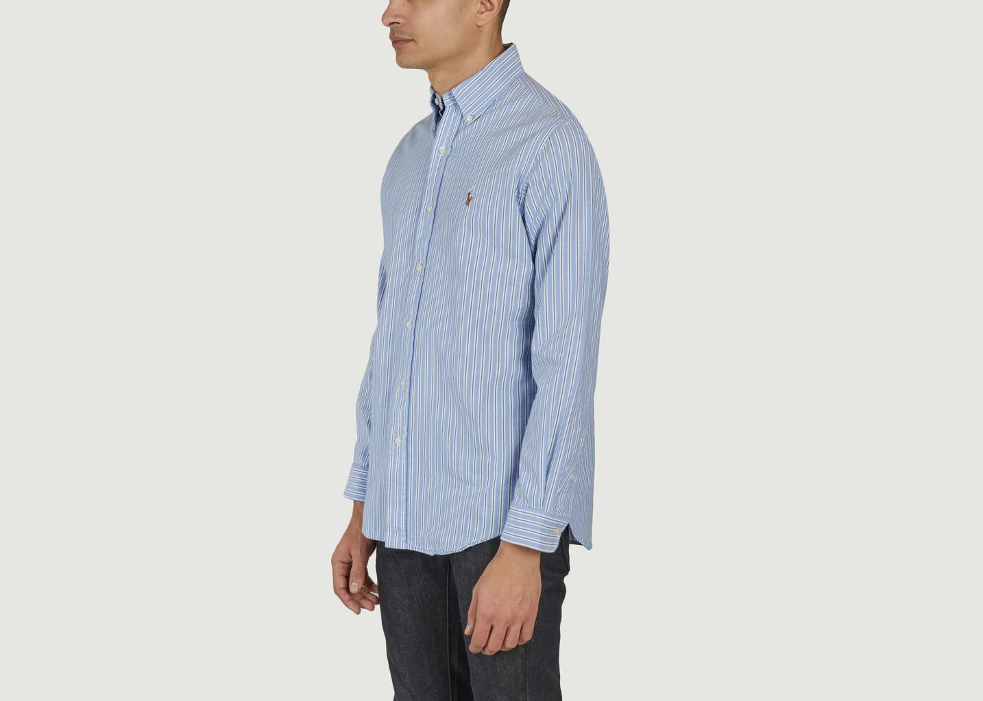 Chemise Oxford ajustée à rayures - Polo Ralph Lauren