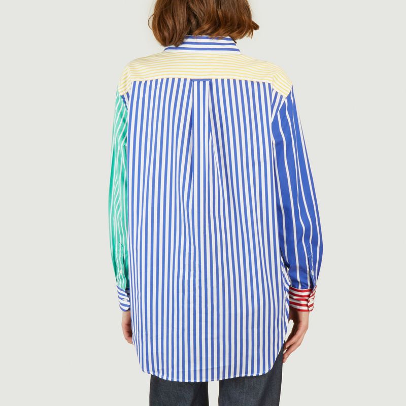 Weite gestreifte Bluse mit Fantasie - Polo Ralph Lauren