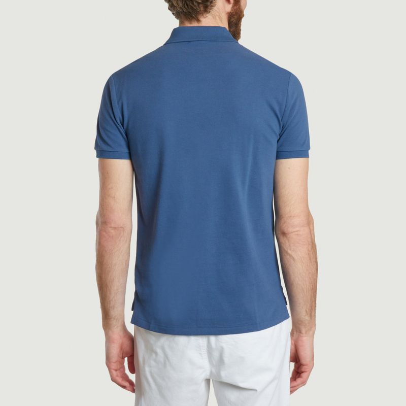 Cotton pique slim-fit polo shirt - Polo Ralph Lauren