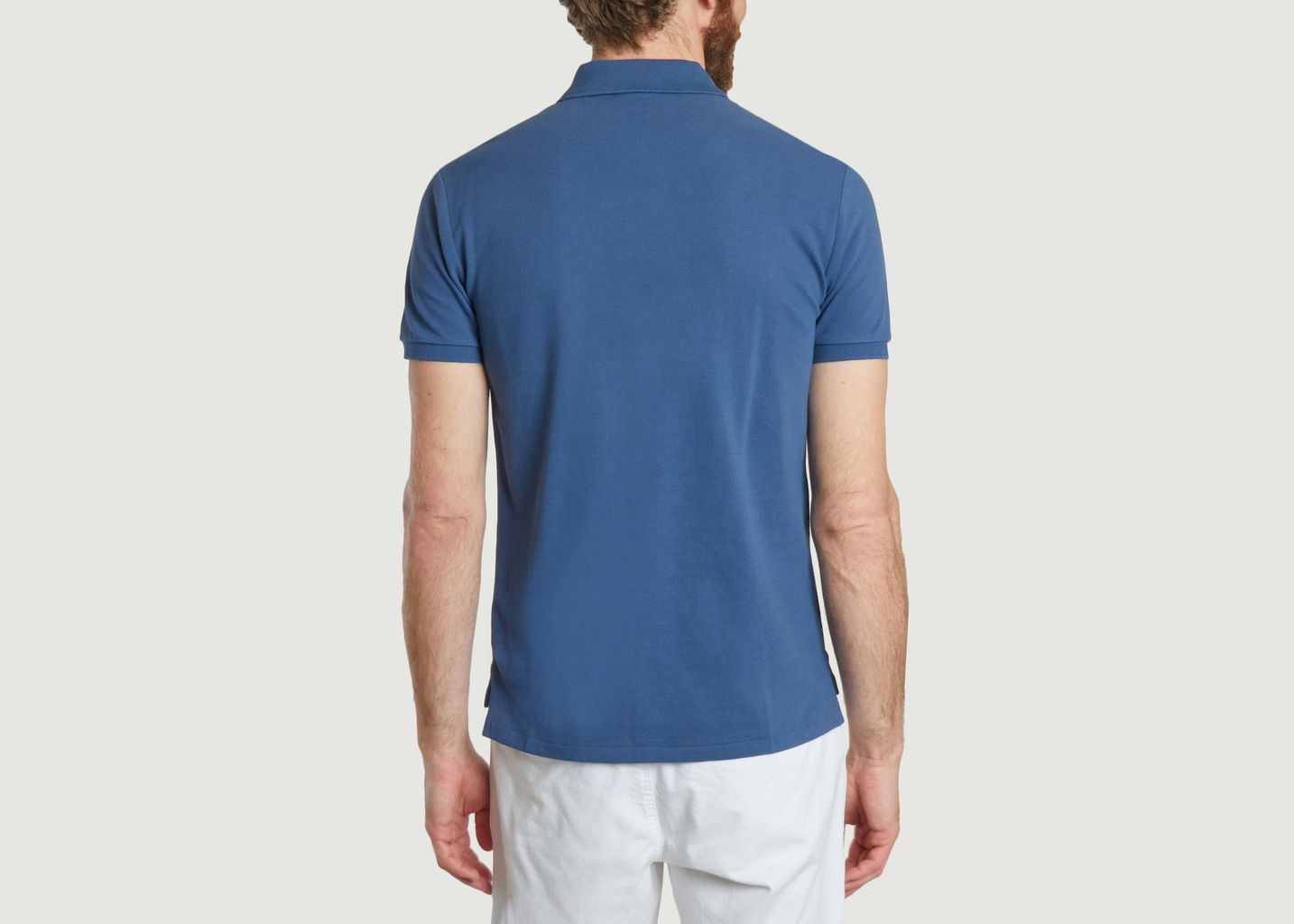 Cotton pique slim-fit polo shirt - Polo Ralph Lauren