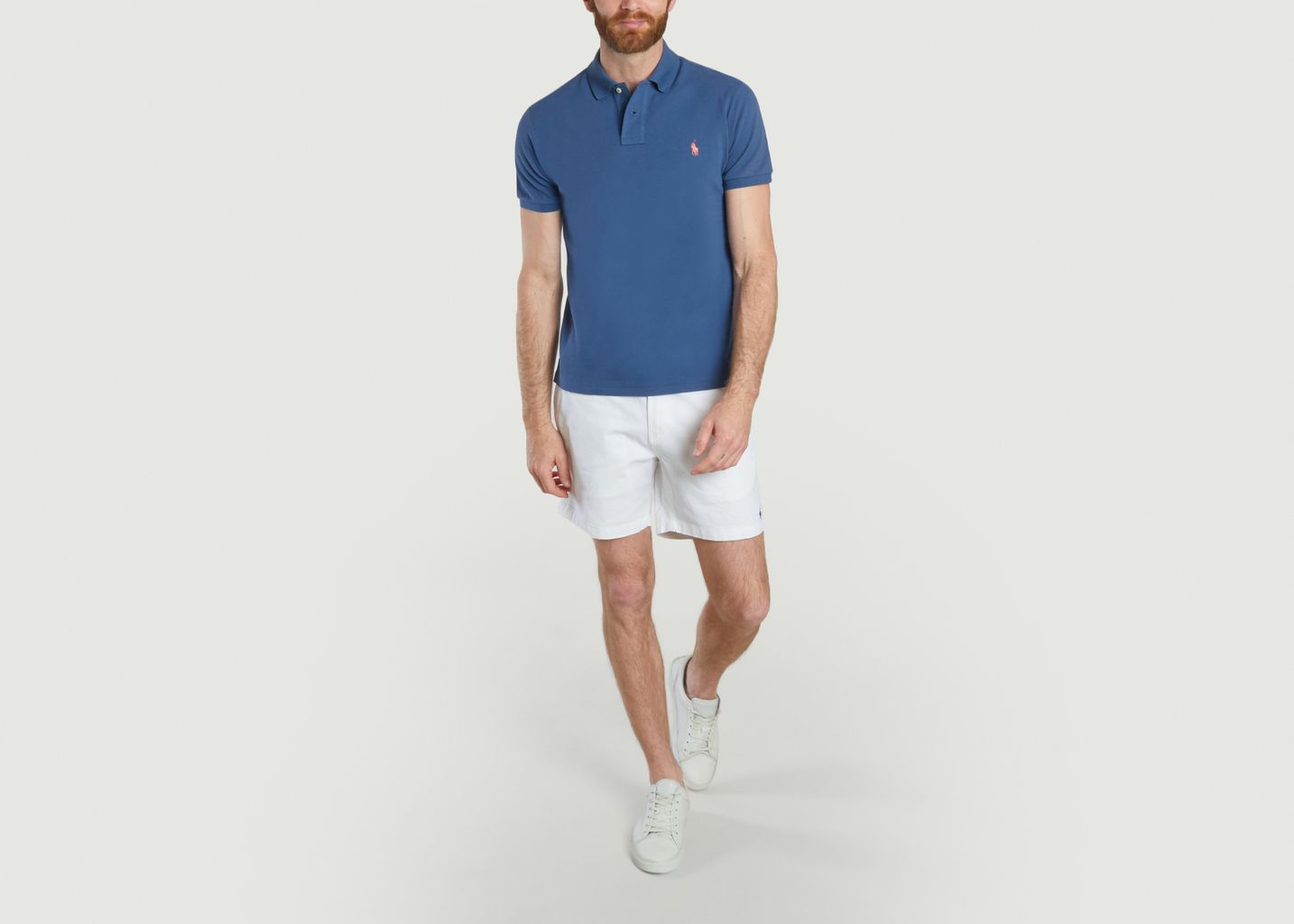 Cotton pique slim-fit polo shirt - Polo Ralph Lauren