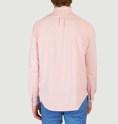 Ultra-light cotton piqué shirt
