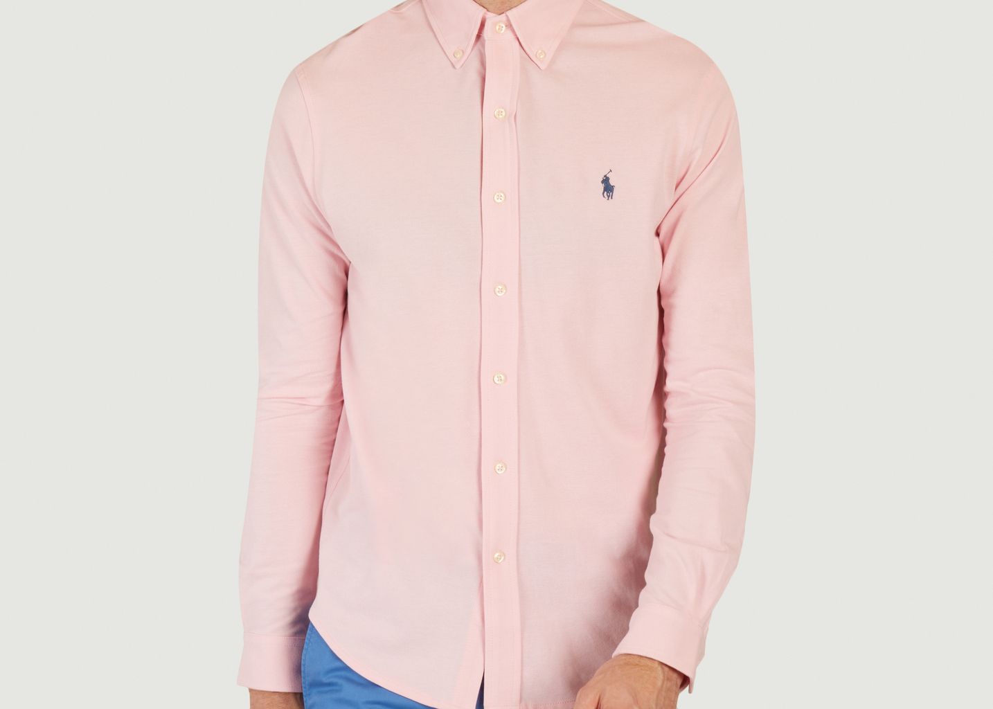 Chemise ultra-légère en coton piqué - Polo Ralph Lauren