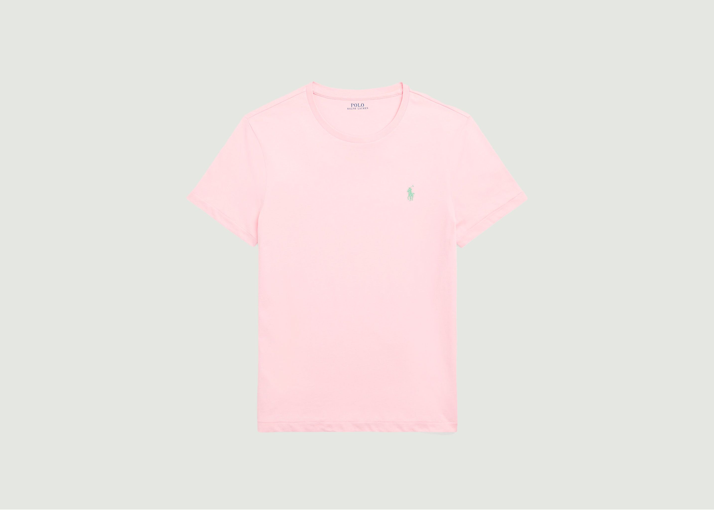 T-shirt ajusté à col rond en jersey - Polo Ralph Lauren