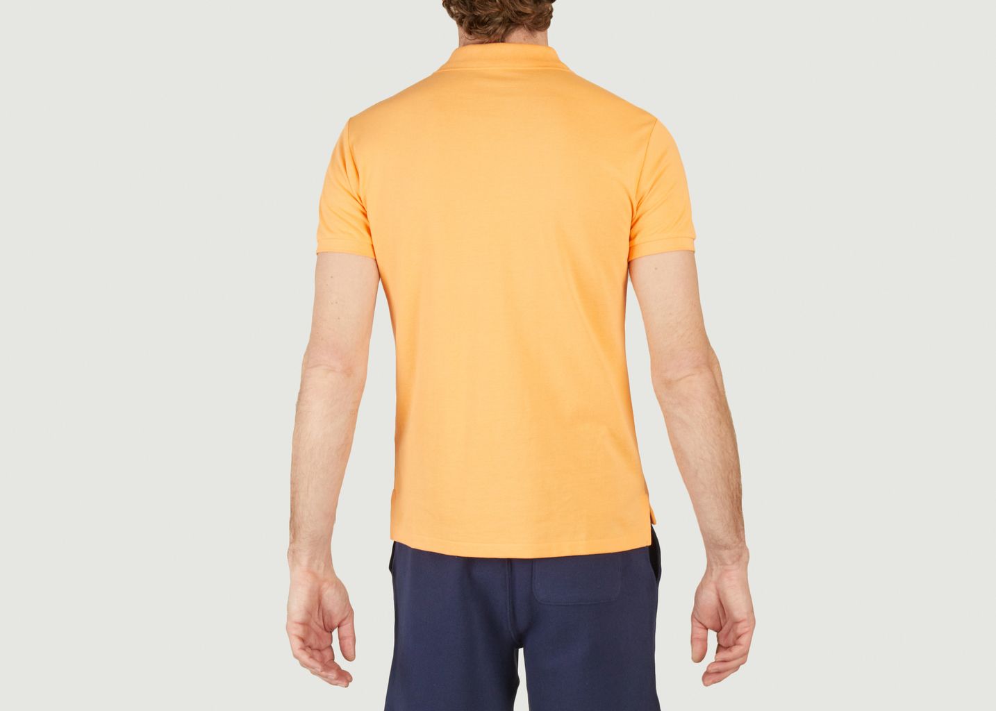 Slim-fit cotton pique polo shirt - Polo Ralph Lauren