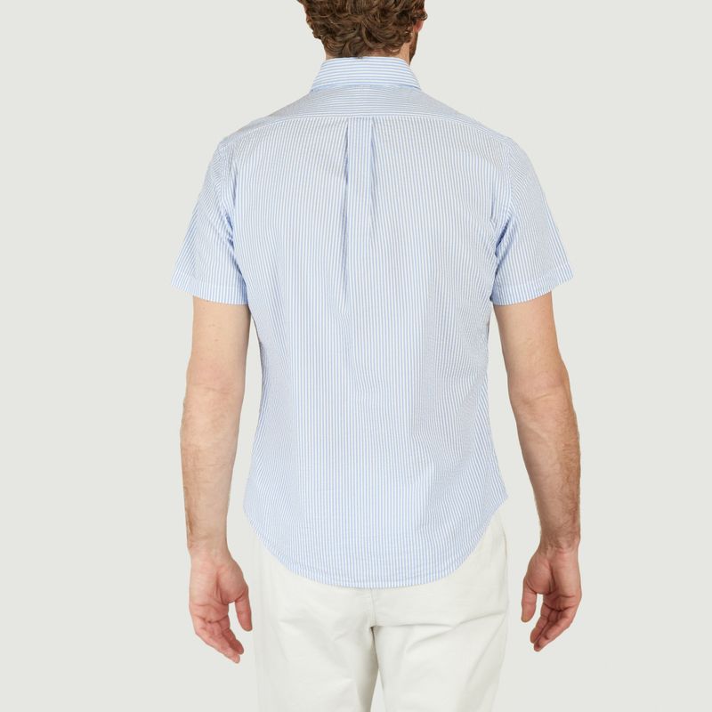 Gestreiftes Seersucker-Fitted-Shirt - Polo Ralph Lauren