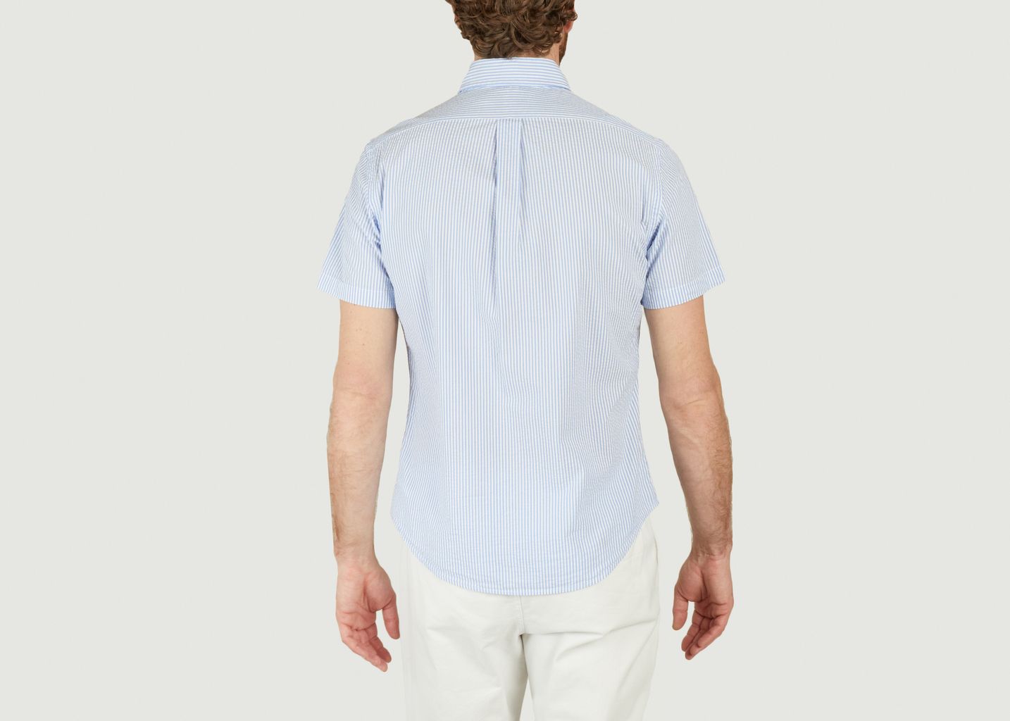 Gestreiftes Seersucker-Fitted-Shirt - Polo Ralph Lauren